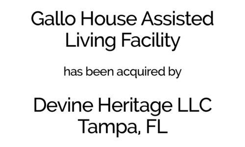 Gallo House Assisted Living Facility